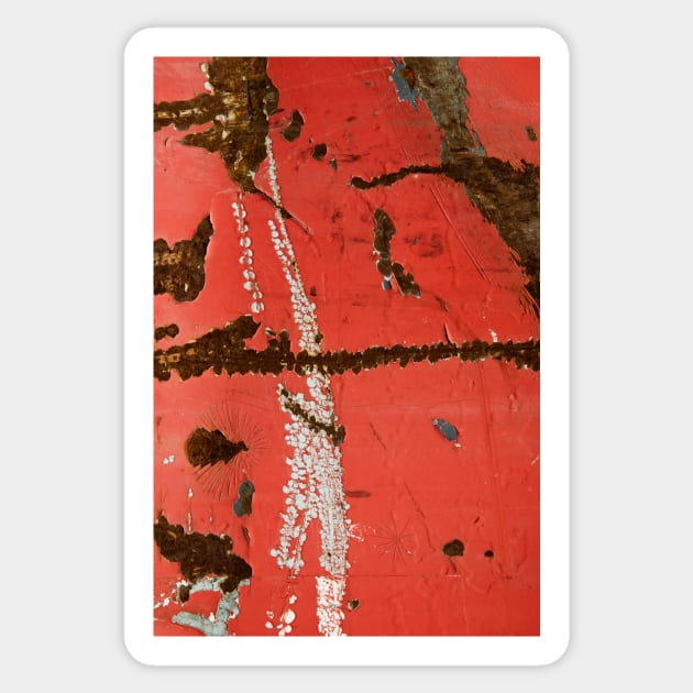 Cracked painting texture 3 Sticker by textural